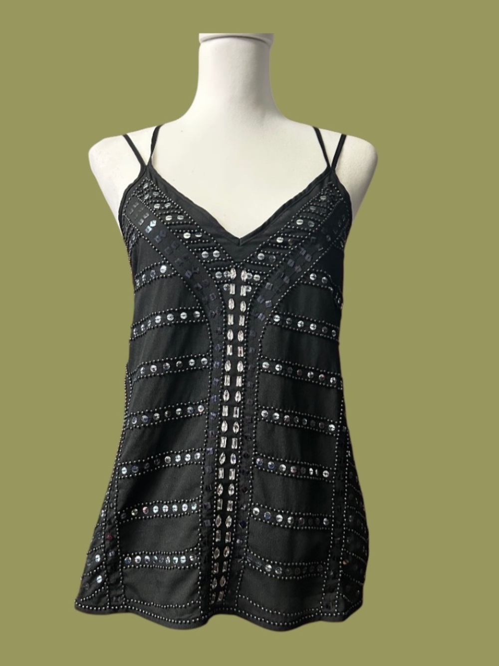 Express Sequin Tank Top